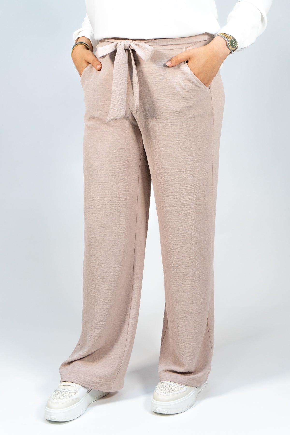 Pantalon Femme - Casual large - Crêpe Crush