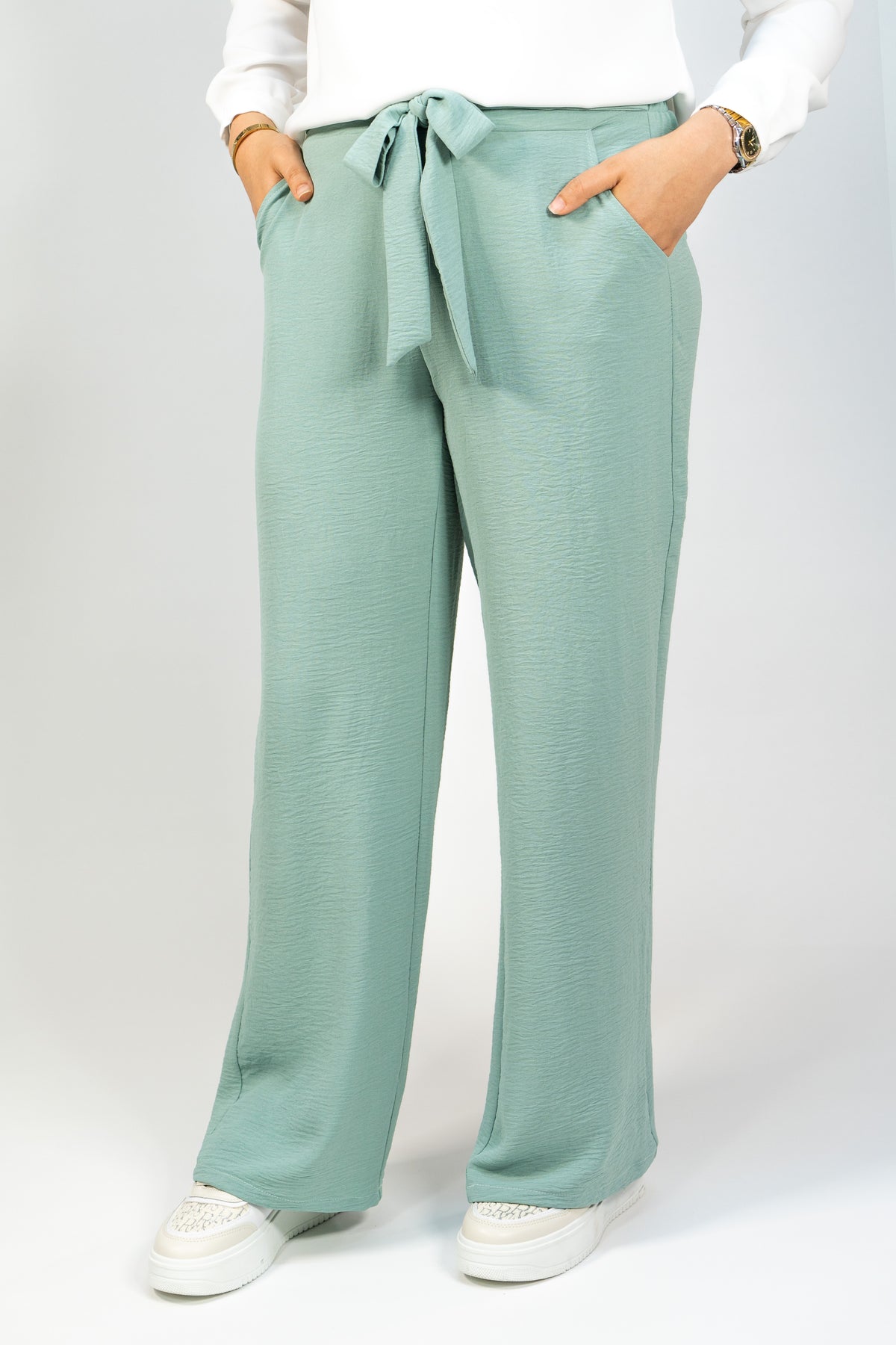 Pantalon Femme - Casual large - Crêpe Crush