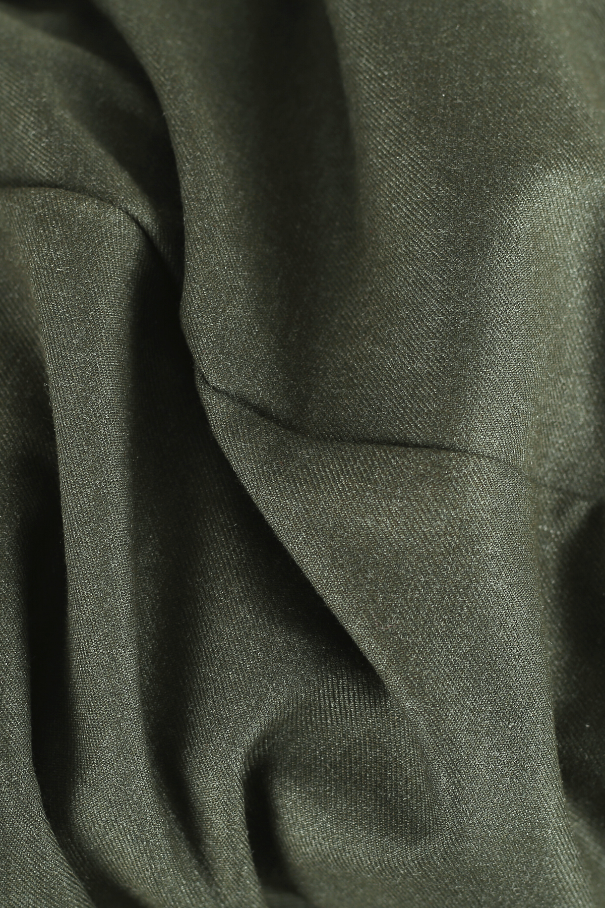 Pantalon Femme - Classique Droit - Flanelle Drapée
