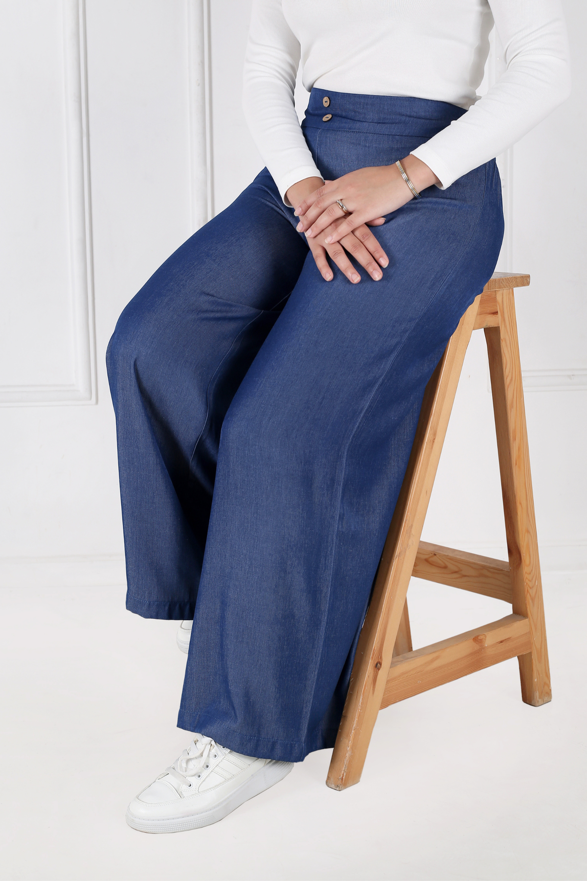 Pantalon Femme - Pantalon Jupe - Jean Tencel