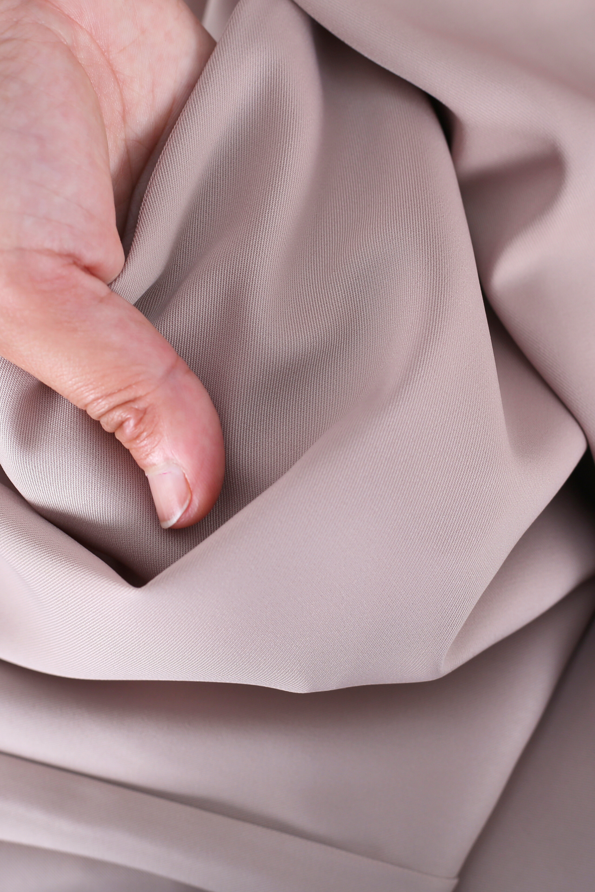 Pantalon Femme - Large Taille Haute - Crêpe Prada