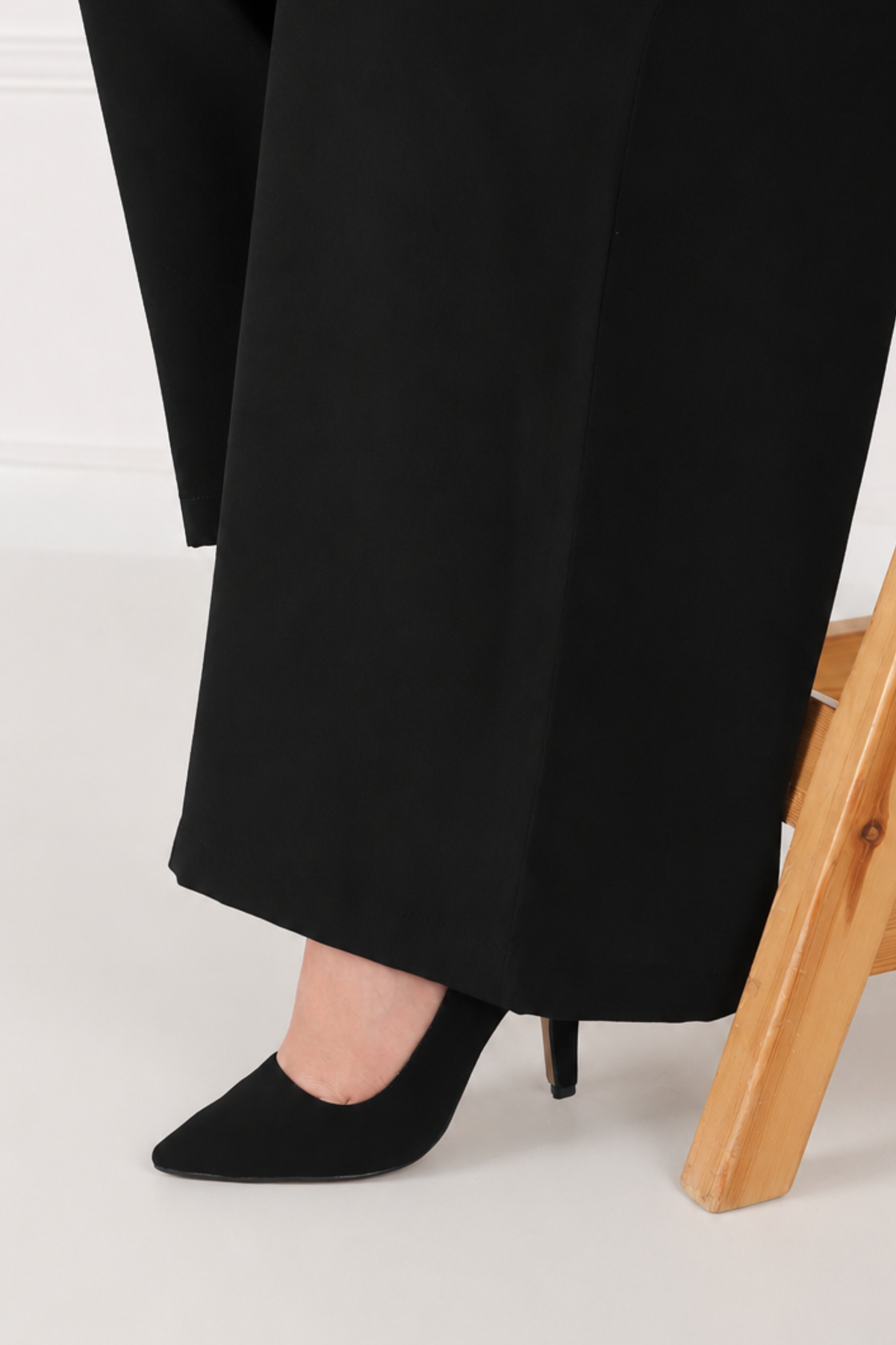Pantalon Femme - Palazzo à Plis - Crêpe Corée