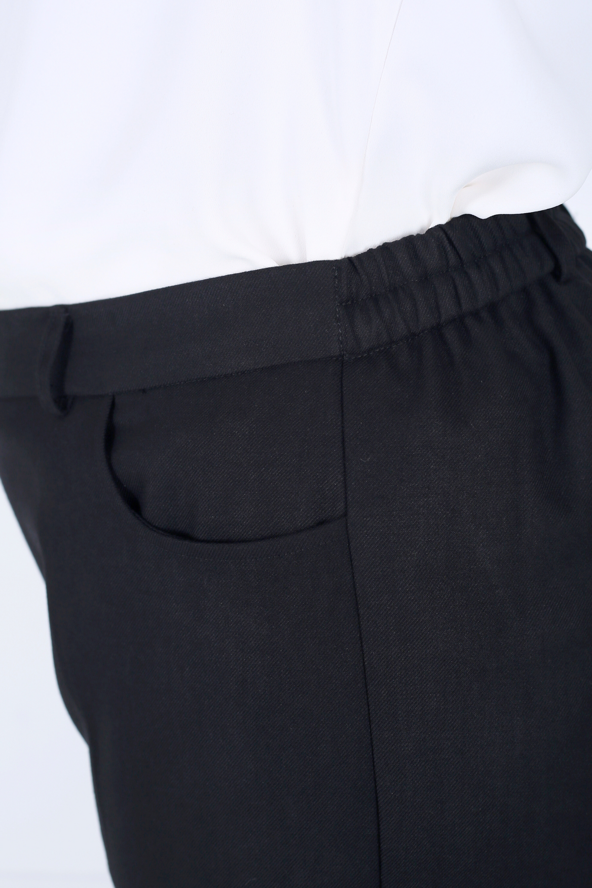 Pantalon Femme - Classique Large Chaud - Flanelle Drapée