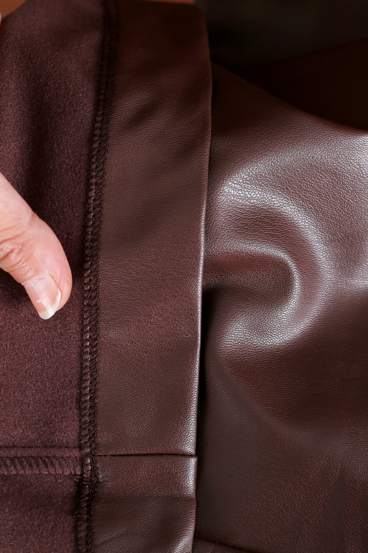 Pantalon Femme - Large - Sky Etirable (Simili Cuir)