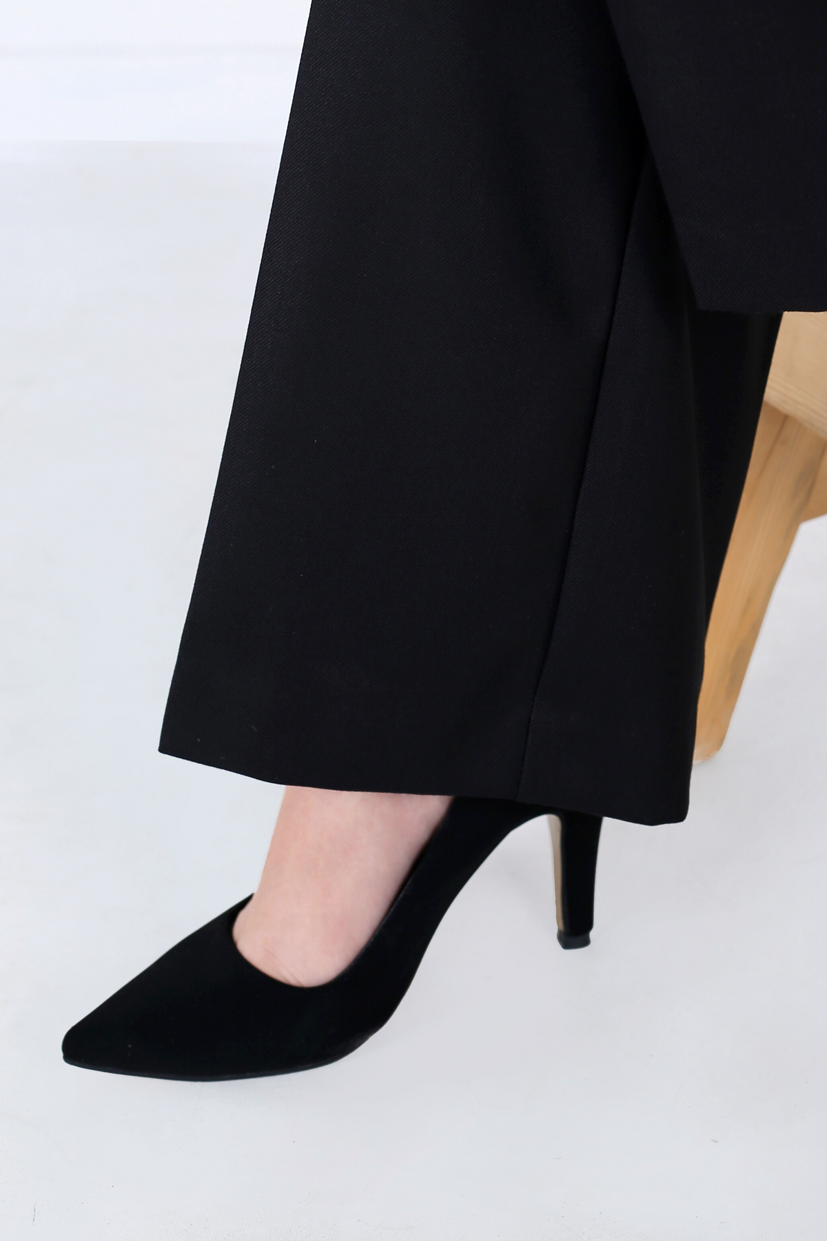 Pantalon Femme - Classique Large Chaud - Flanelle Drapée