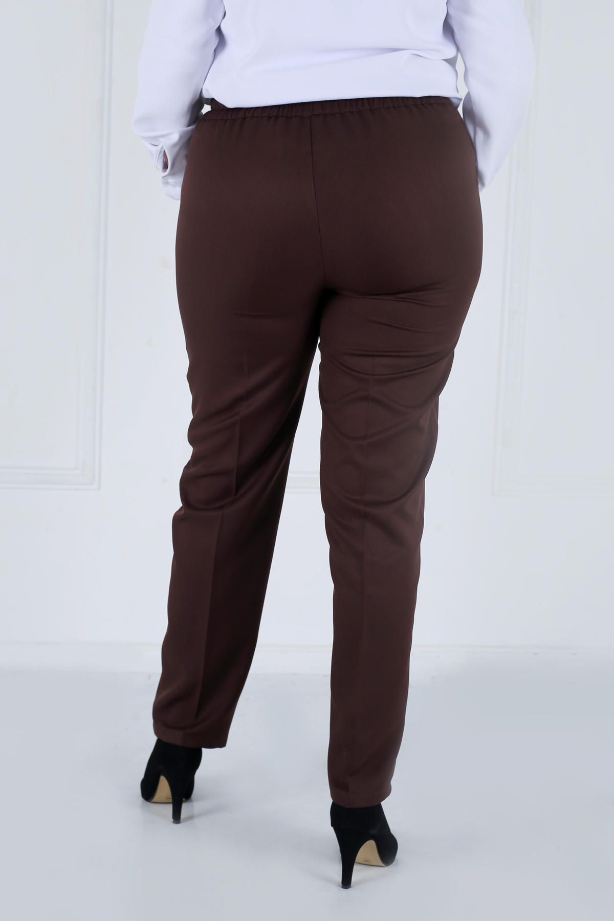 Pantalon Femme - Classique Droit - Gabardine Tailleur