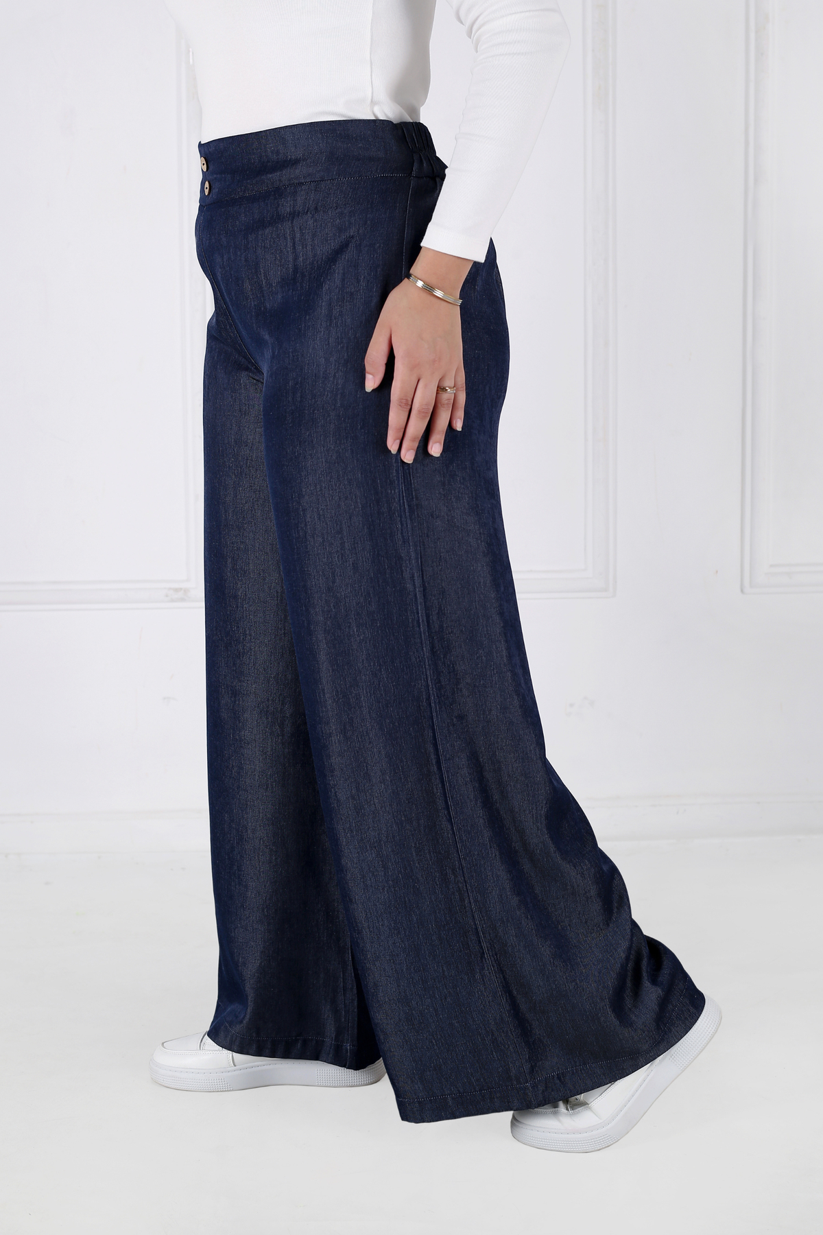 Pantalon Femme - Pantalon Jupe - Jean Tencel