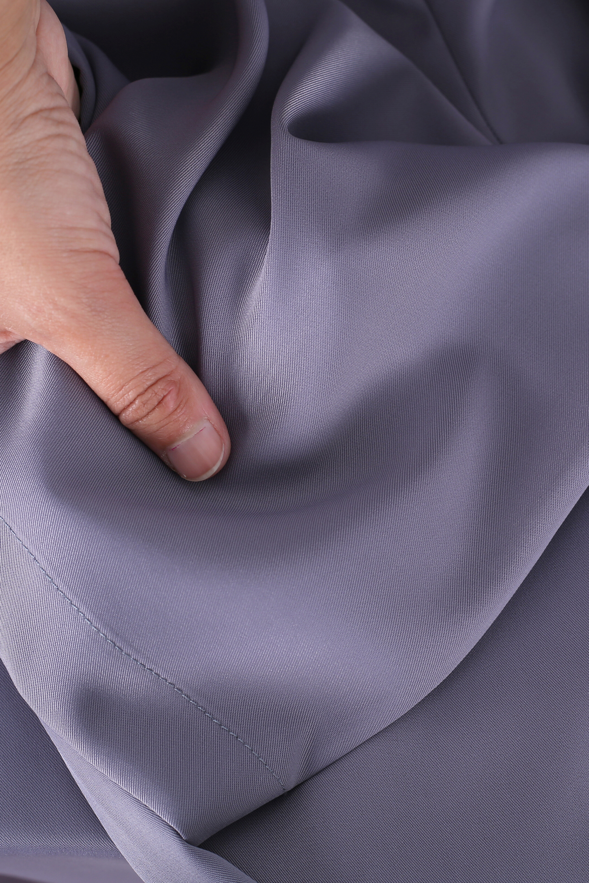 Pantalon Femme - Large Taille Haute - Crêpe Prada