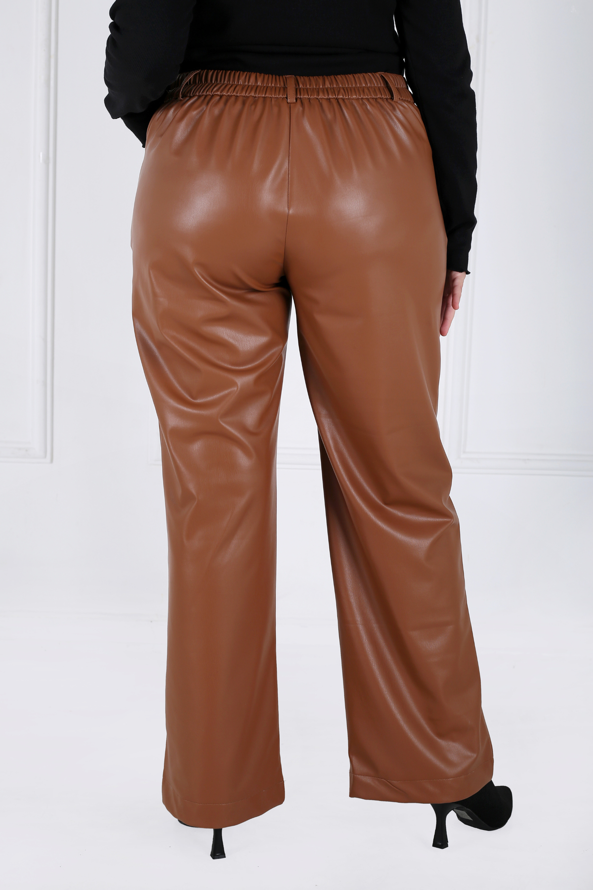 Pantalon Femme - Large - Sky Etirable (Simili Cuir)