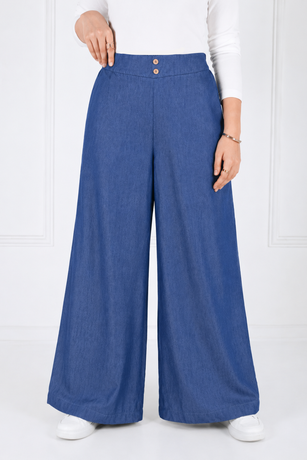 Pantalon Femme - Pantalon Jupe - Jean Tencel