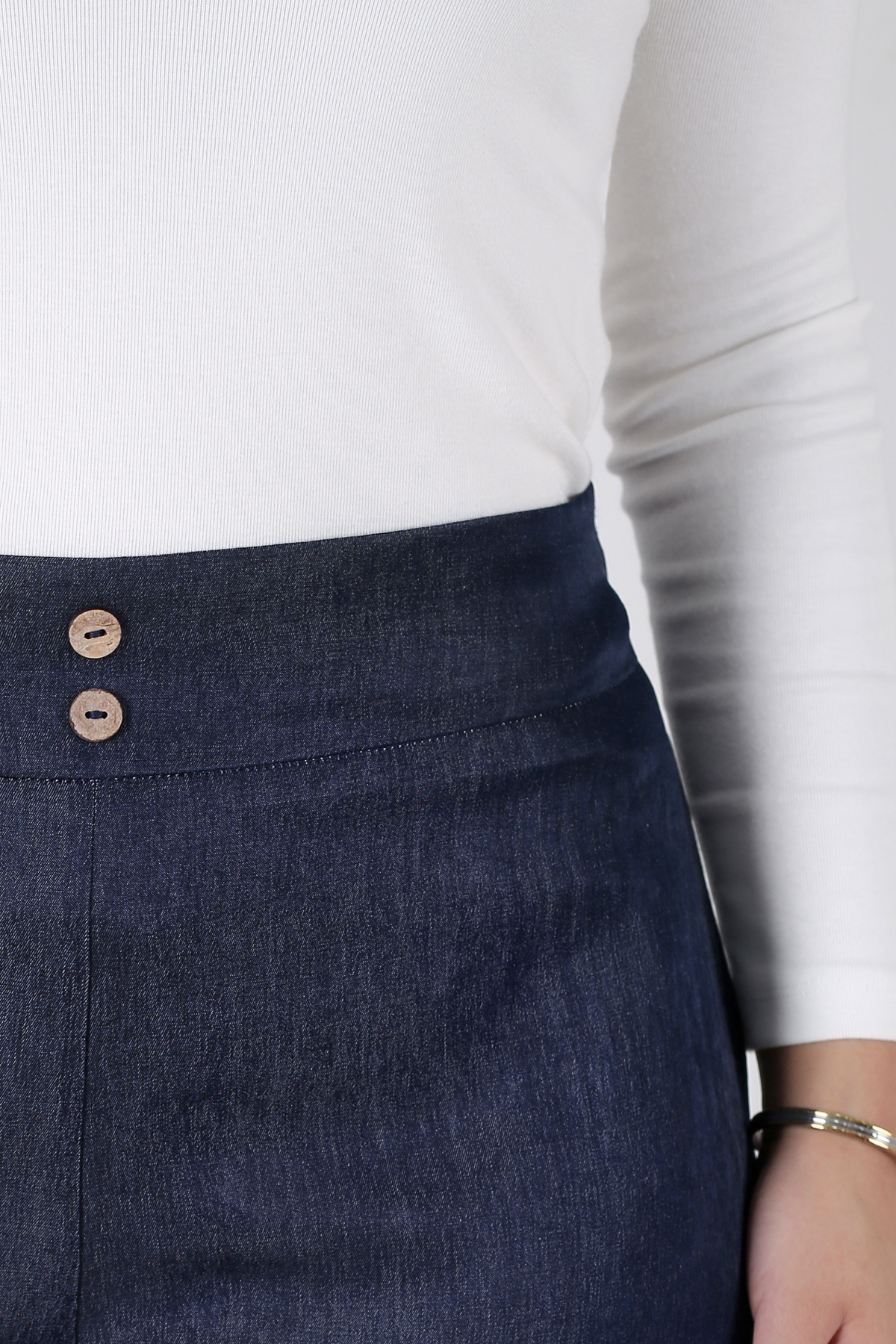 Pantalon Femme - Pantalon Jupe - Jean Tencel