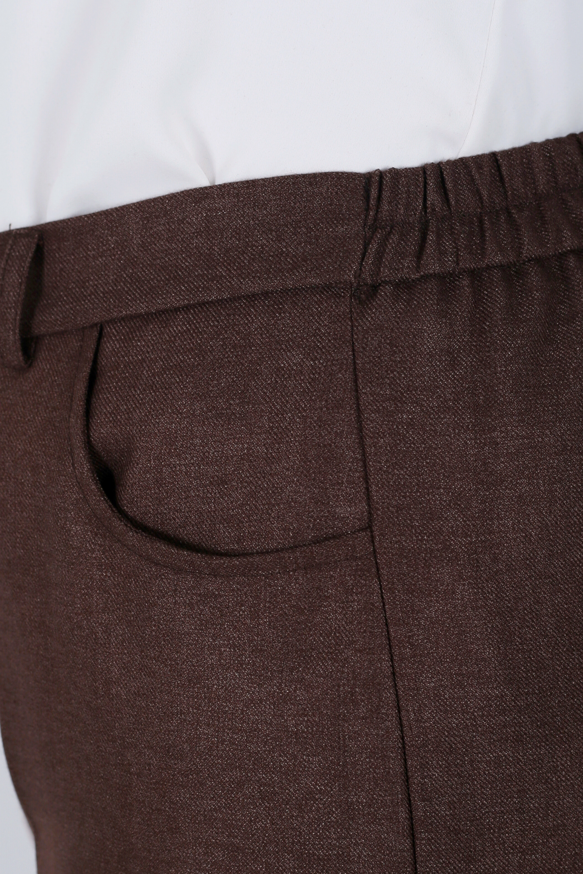 Pantalon Femme - Classique Large Chaud - Flanelle Drapée