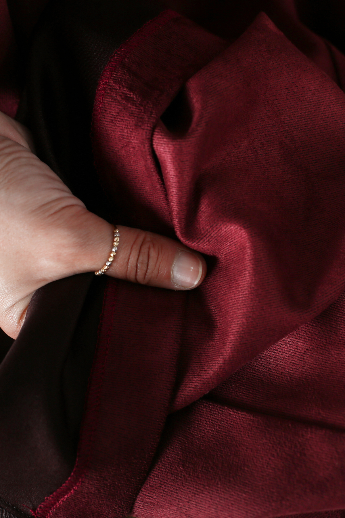 Pantalon Femme - Large à Ceinture - Simili Daim Etirable