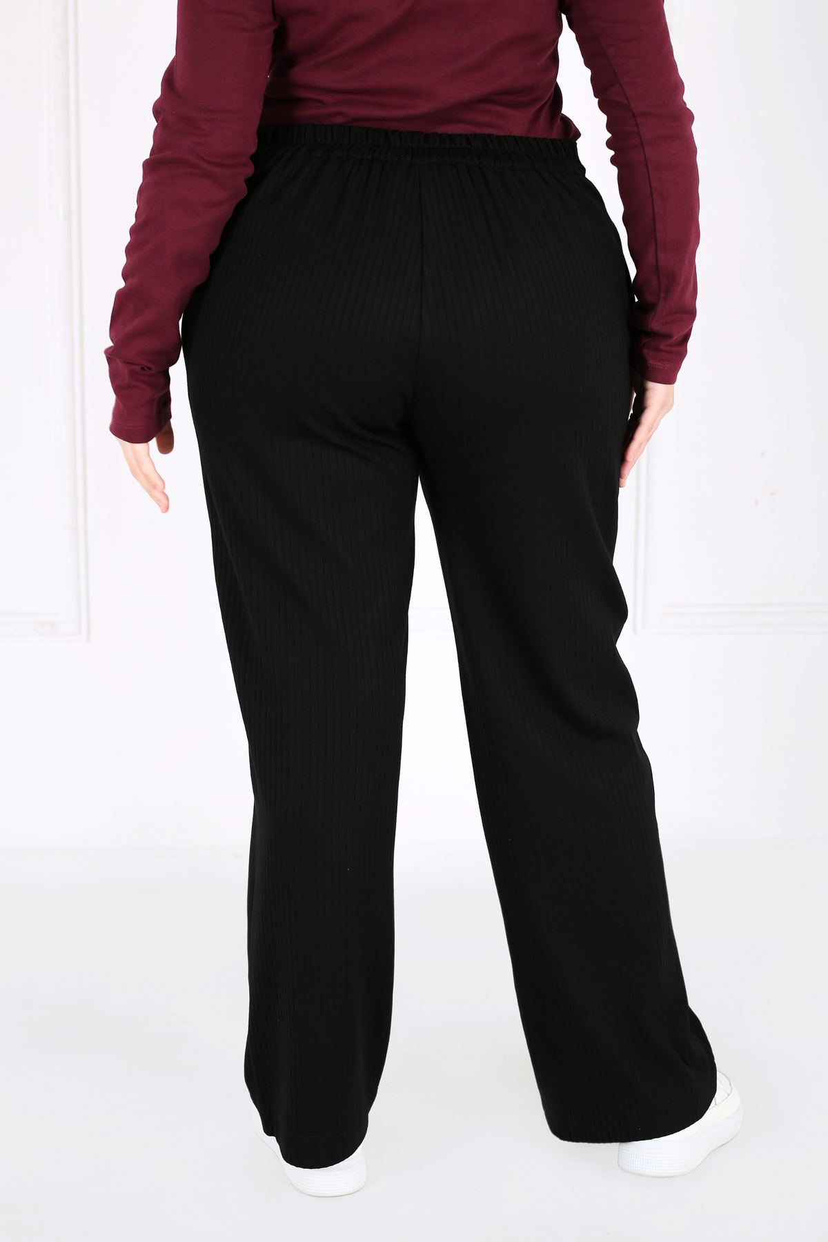 Pantalon Femme - Large à 2 Boutons - Milano Etirable