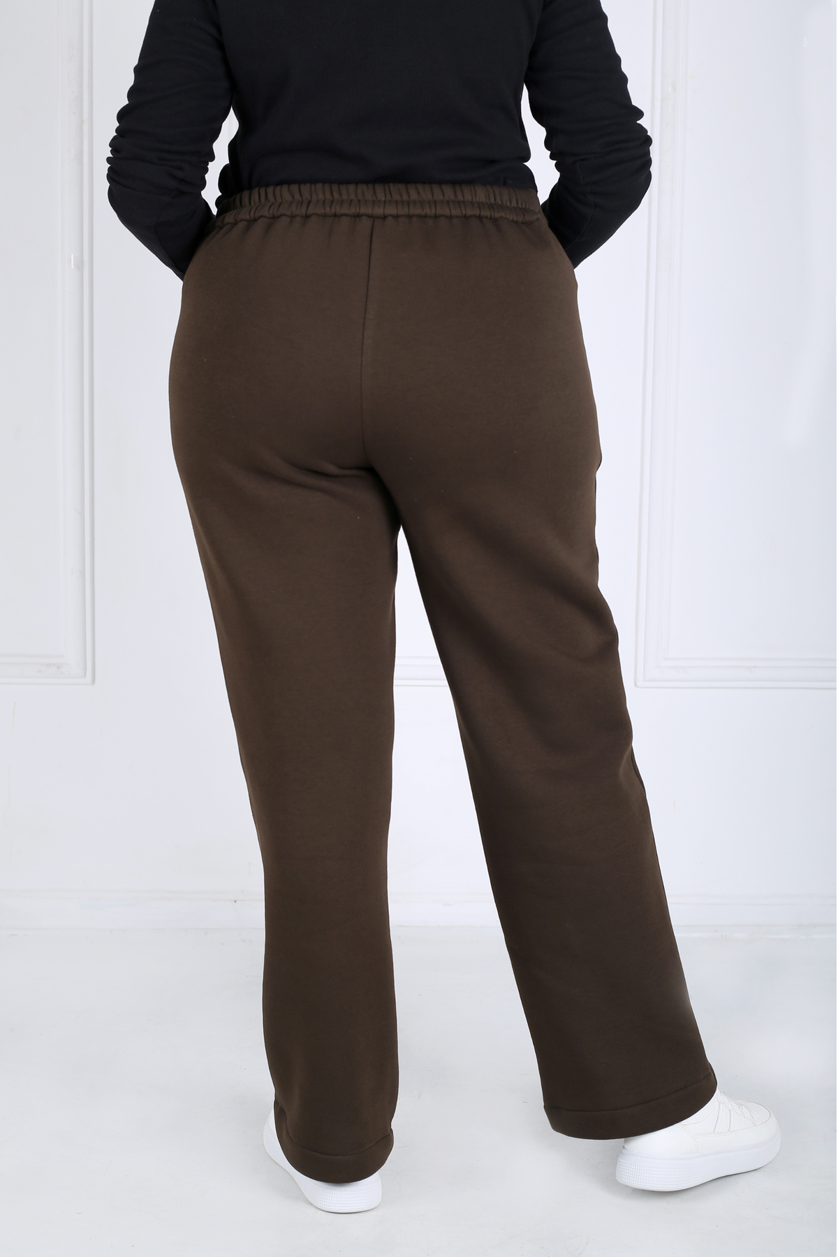 Pantalon Femme - Droit Poches Zippées - Molleton Gratté Chaud 🔥