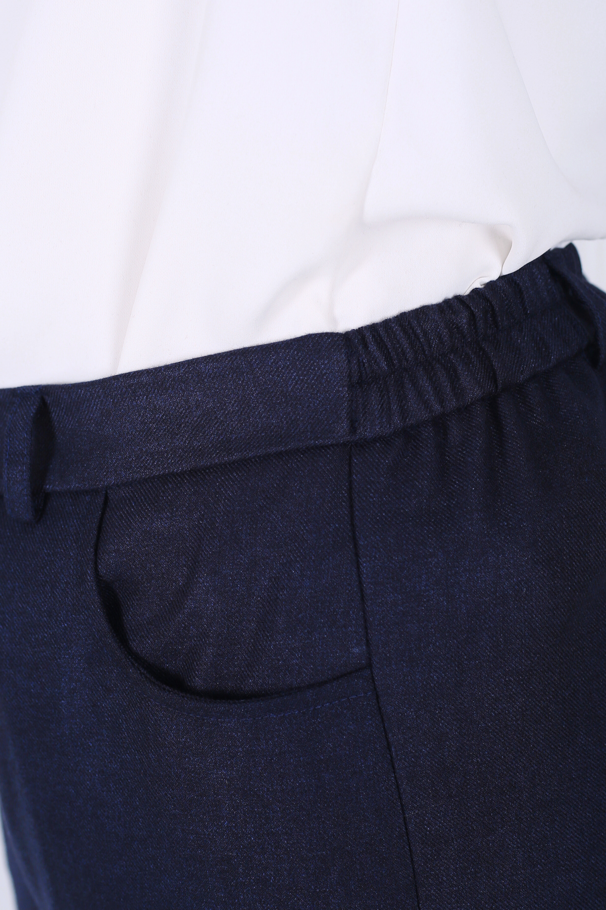 Pantalon Femme - Classique Large Chaud - Flanelle Drapée
