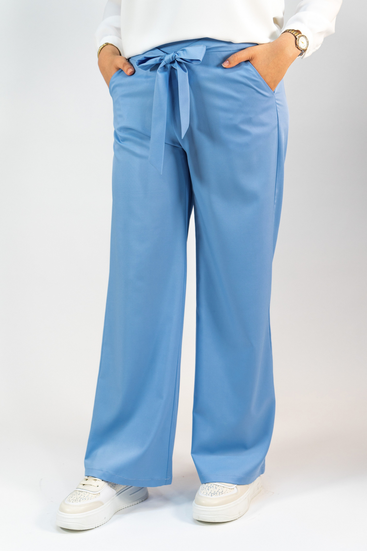 Pantalon Femme - Casual Large - Crêpe Prada