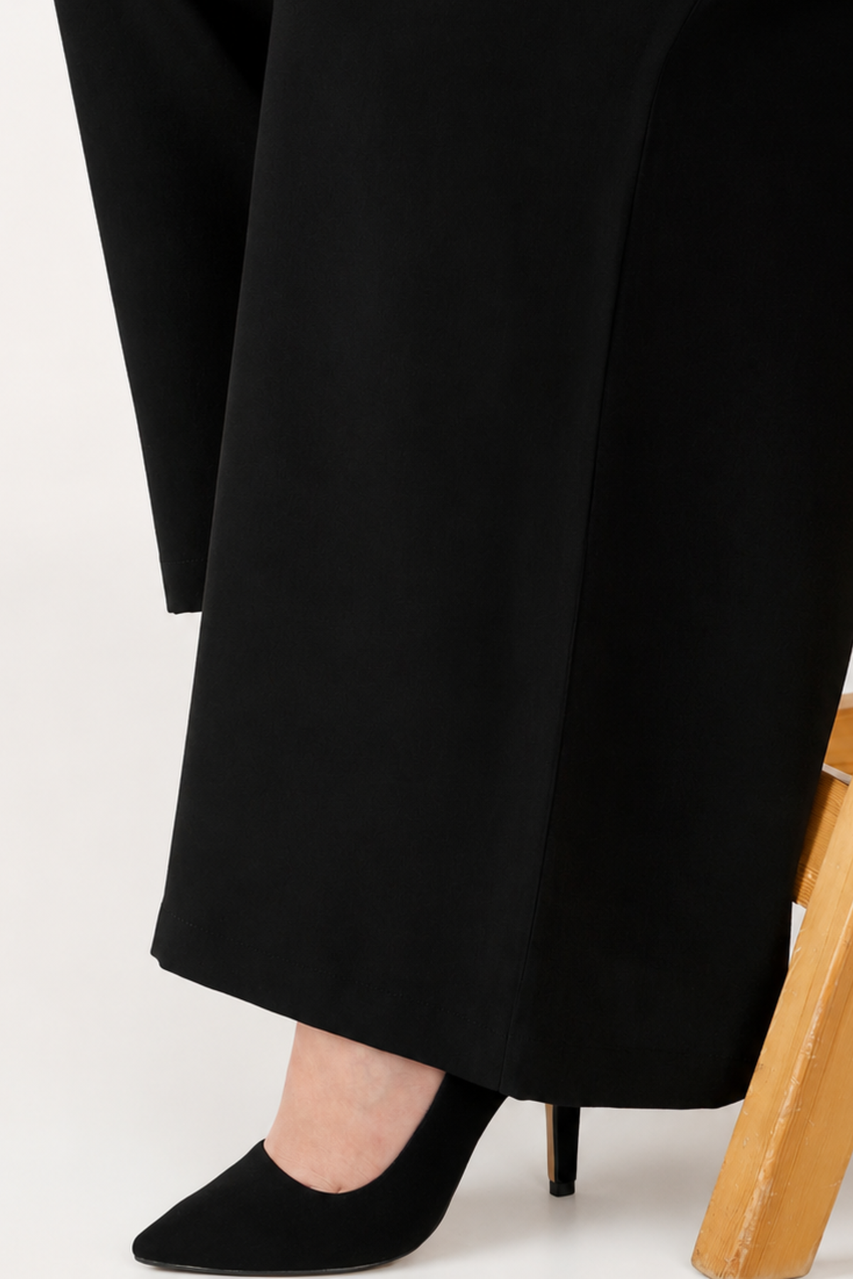 Pantalon Femme - Palazzo à Plis - Crêpe Corée