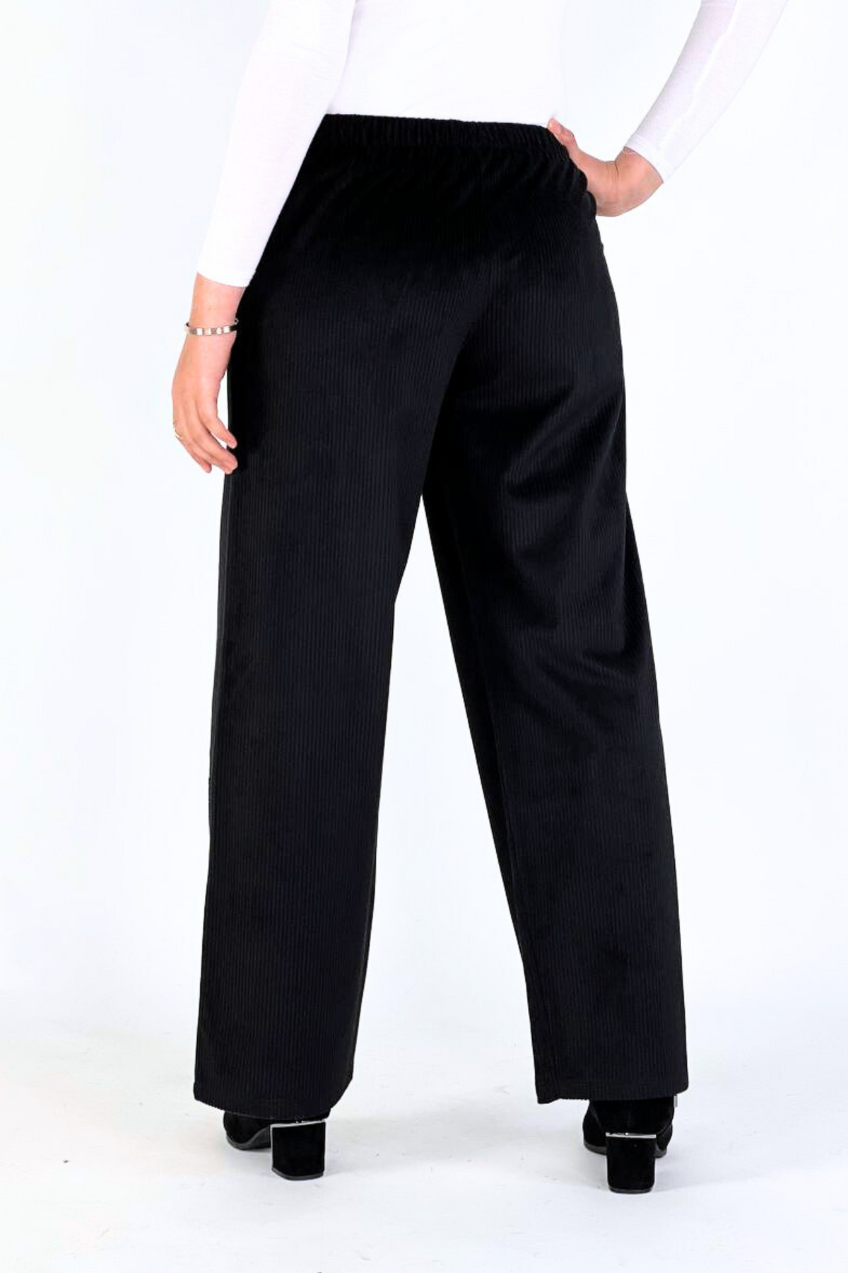 Pantalon Femme - Casual Large - Velours Côtelé Doux