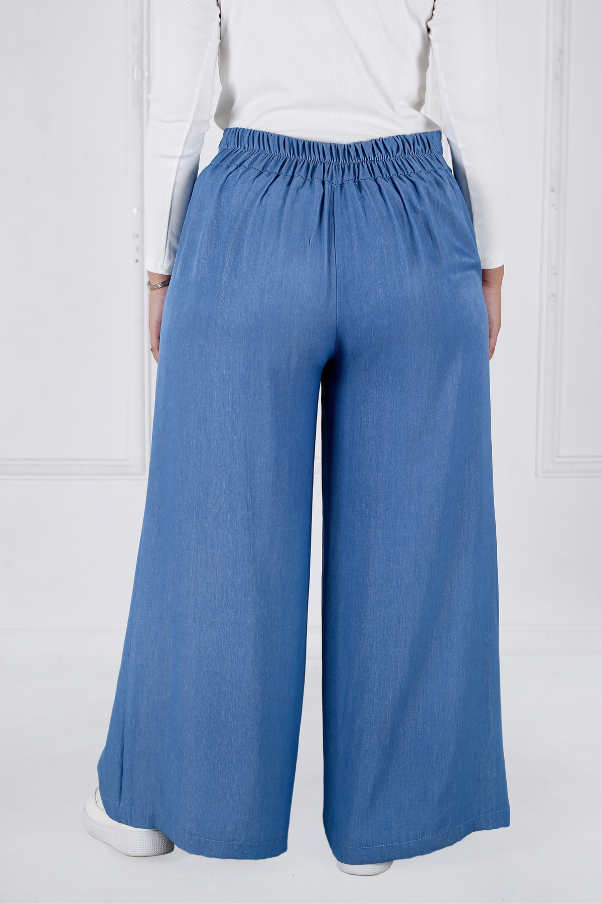 Pantalon Femme - Pantalon Jupe - Jean Tencel