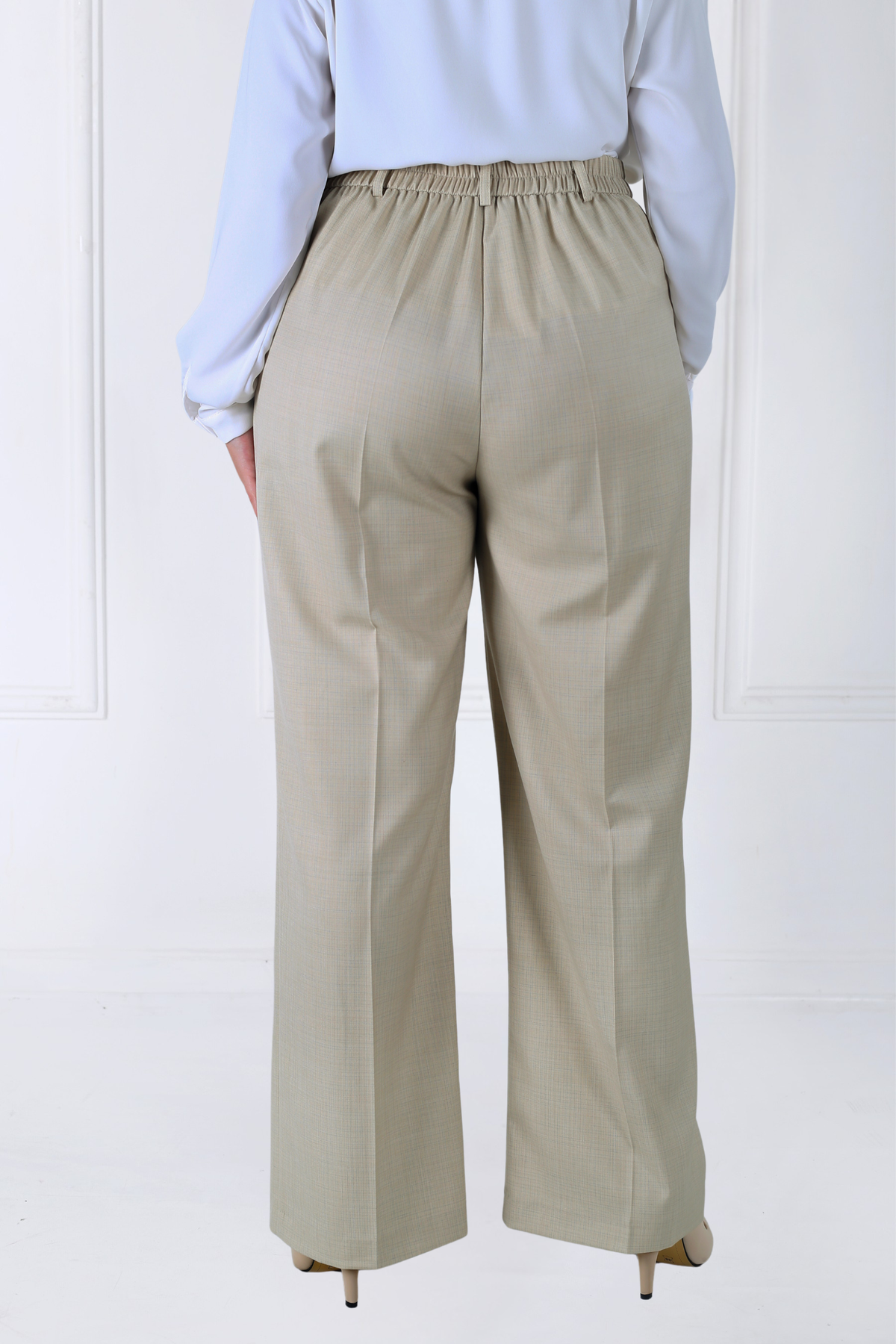 Pantalon Femme - Large Taille Haute - John Smith