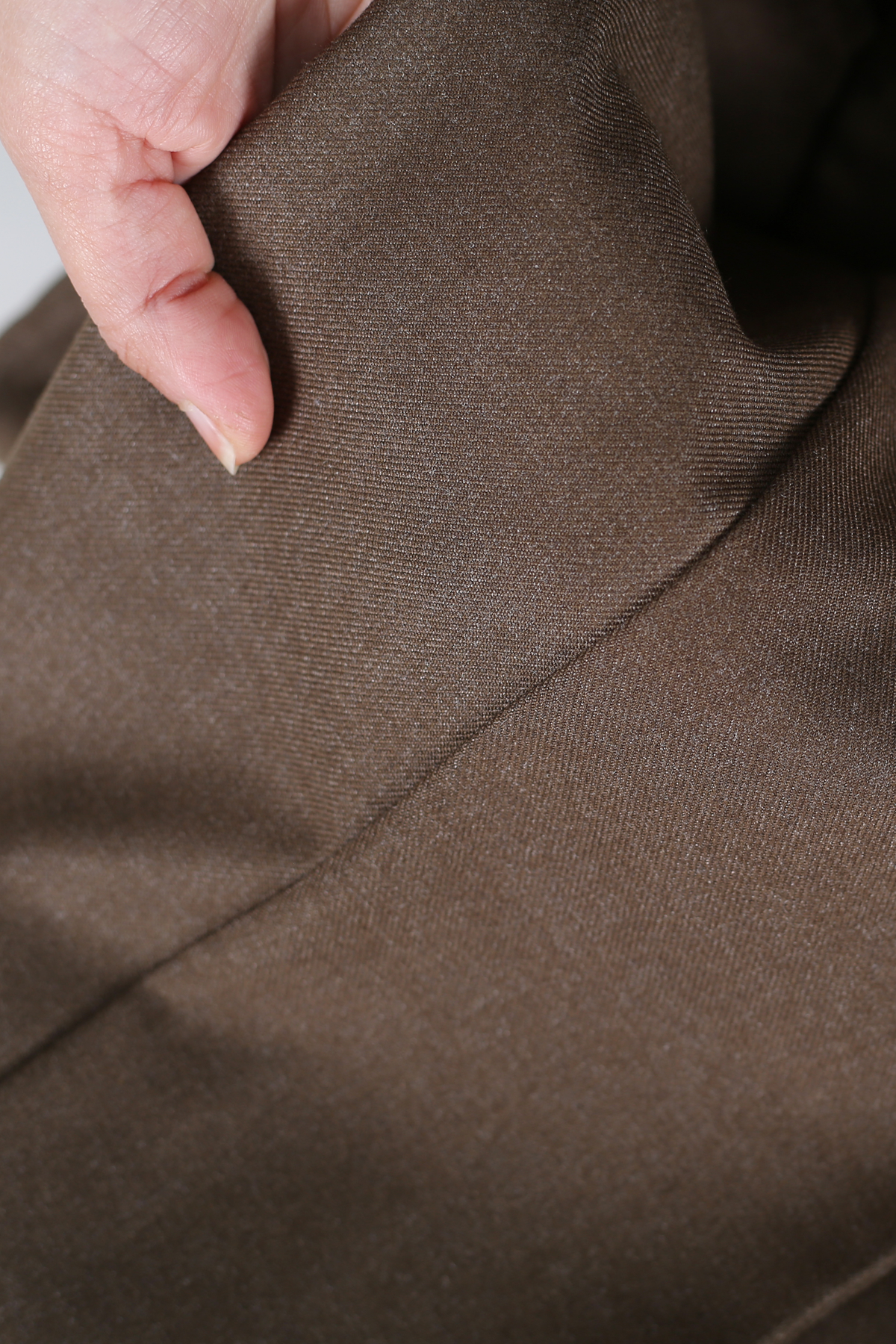 Pantalon Femme - Classique à Fentes CE Chaud - Flanelle Drapée