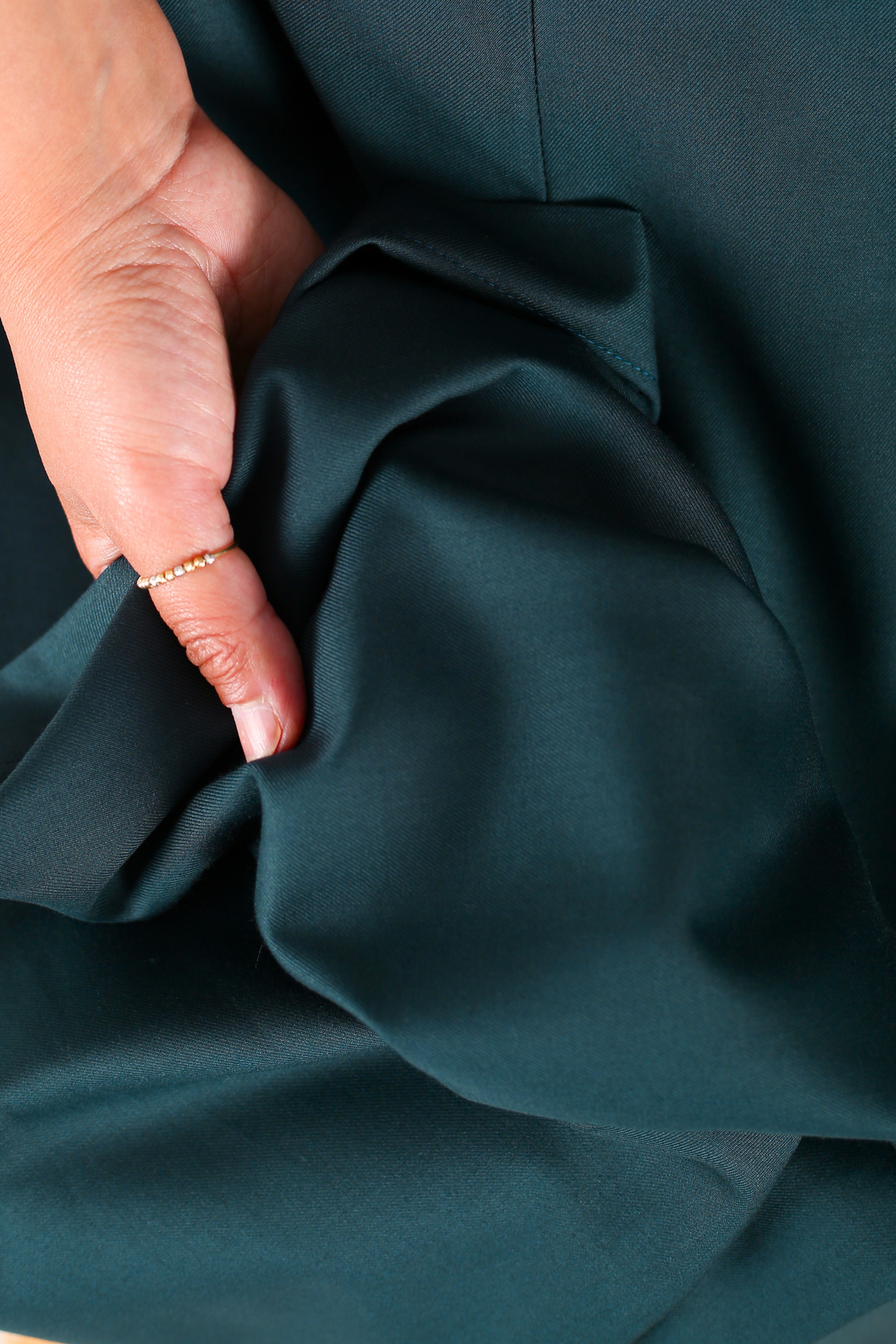 Pantalon Femme - Classique Droit - Twill Tailleur Léger