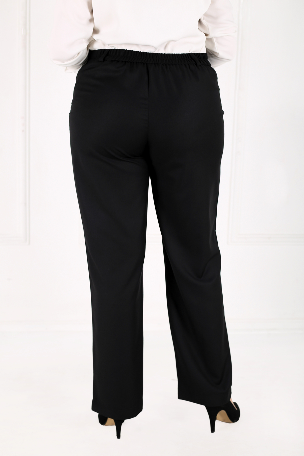 Pantalon Femme - Classique Droit - Twill Tailleur Léger