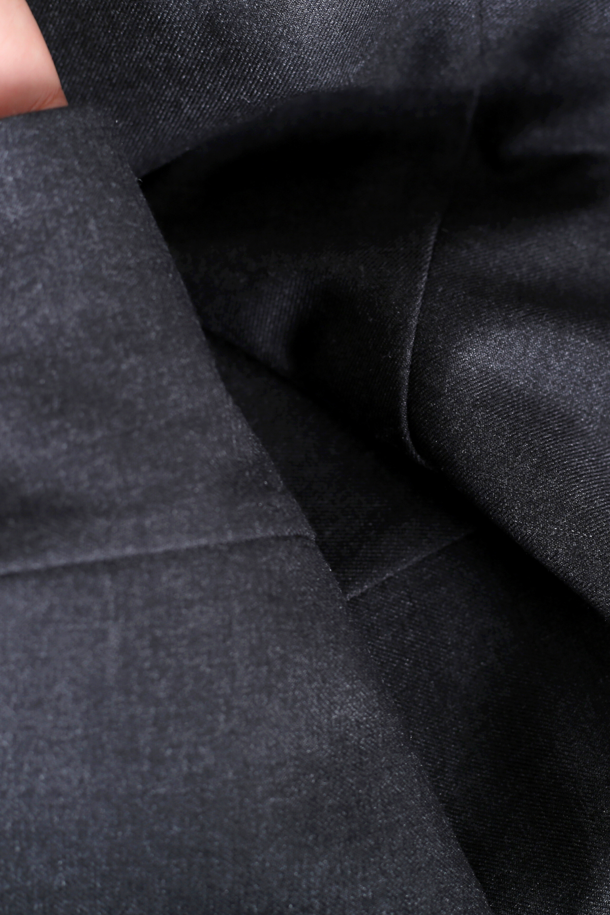 Pantalon Femme - Classique à Fentes CE Chaud - Flanelle Drapée