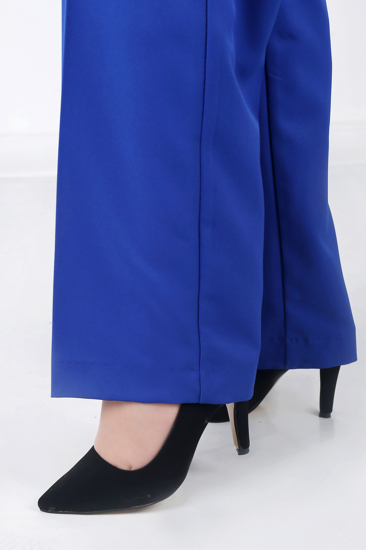 Pantalon Femme - Classique Large - Gabardine Tailleur