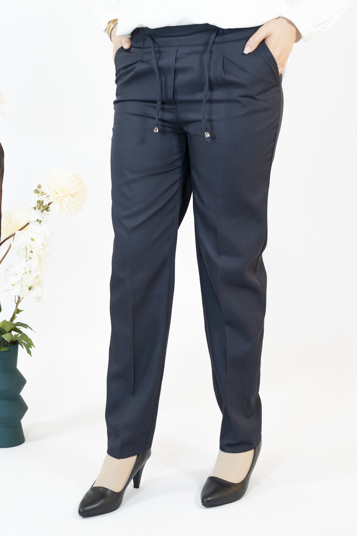 Pantalon Femme - Petites Tailles - Serge