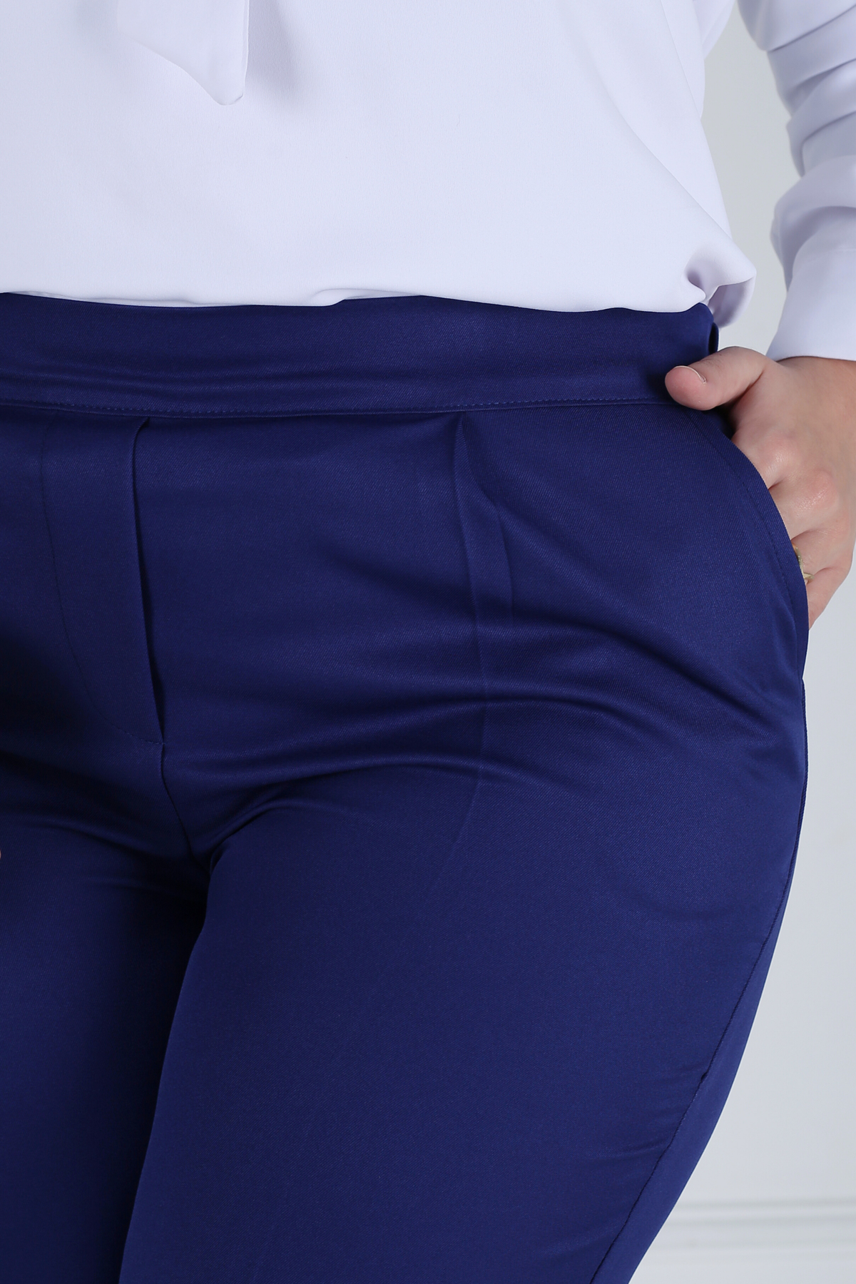 Pantalon Femme - Classique Droit - Gabardine Tailleur