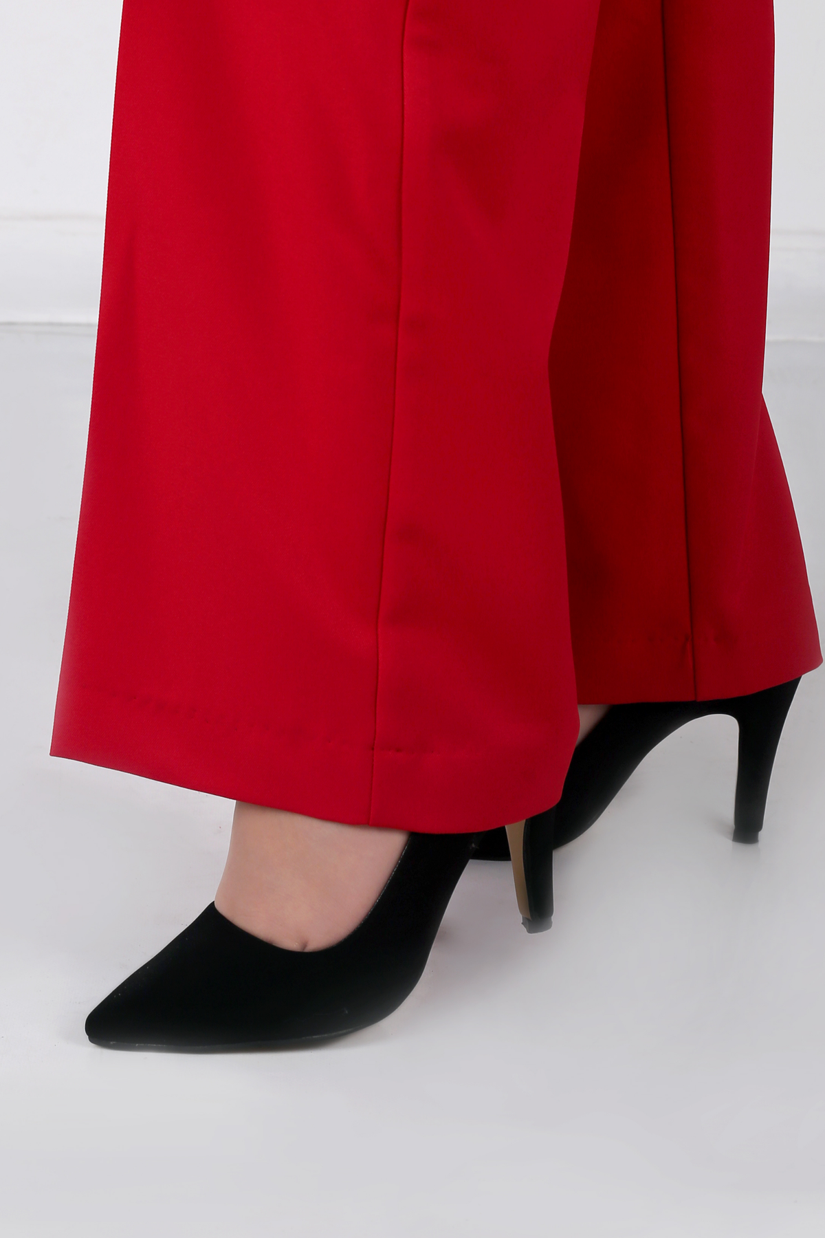 Pantalon Femme - Classique Large - Gabardine Tailleur