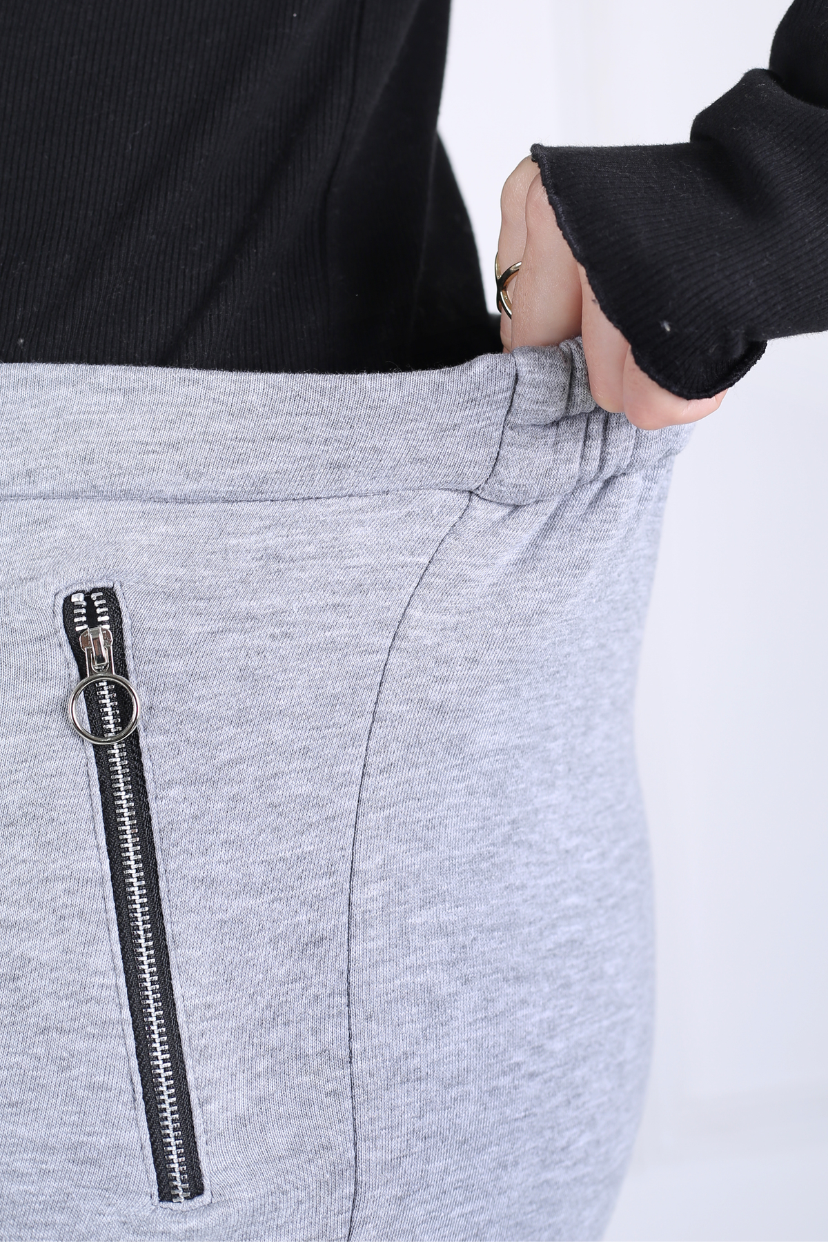 Pantalon Femme - Droit Poches Zippées - Molleton Gratté Chaud 🔥