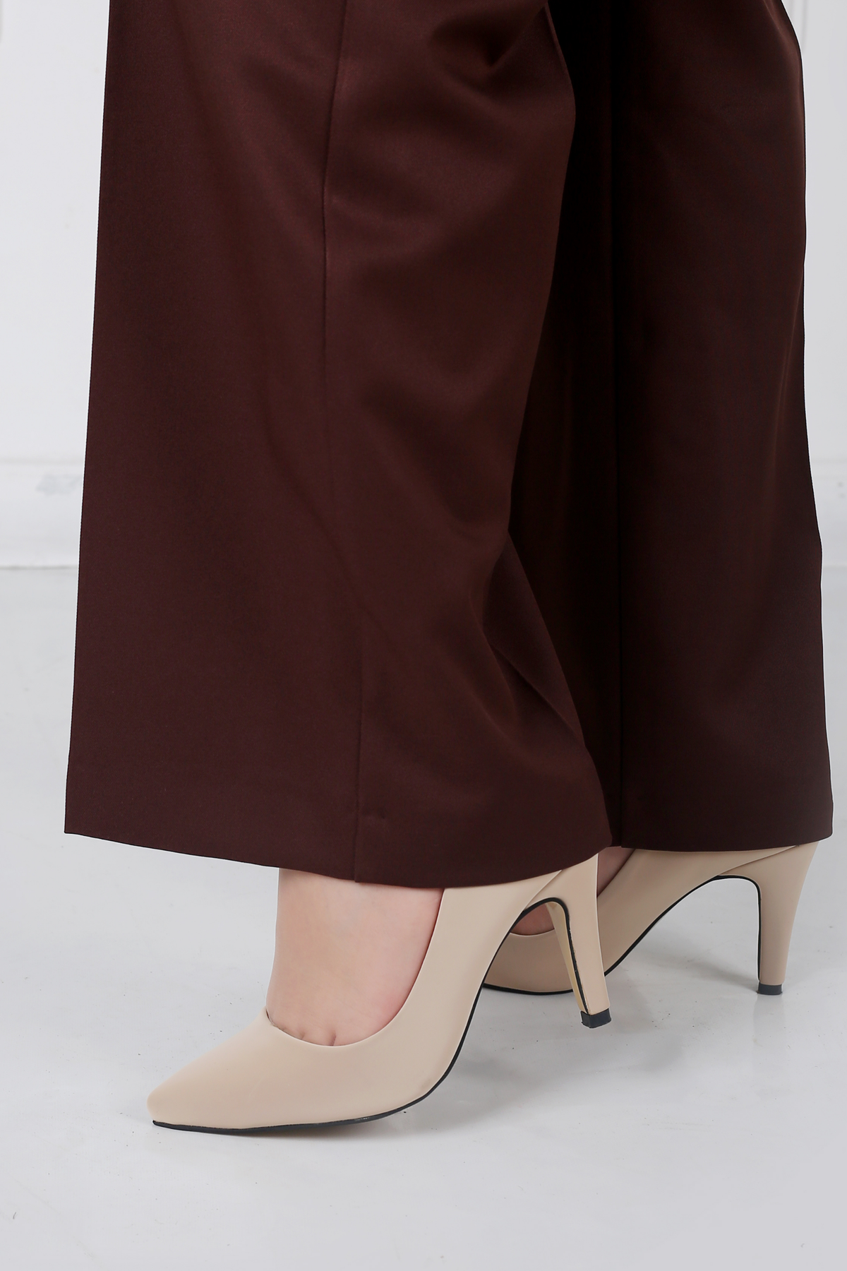 Pantalon Femme - Classique Large - Gabardine Tailleur