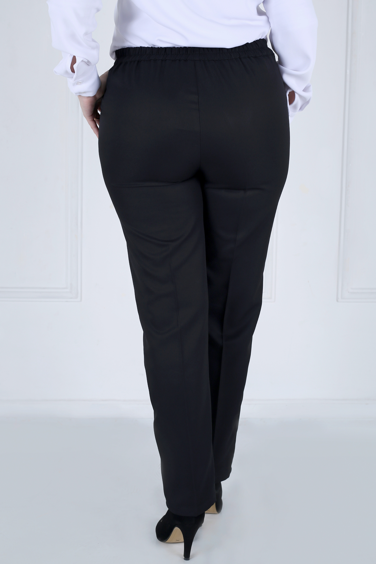 Pantalon Femme - Classique Droit - Gabardine Tailleur