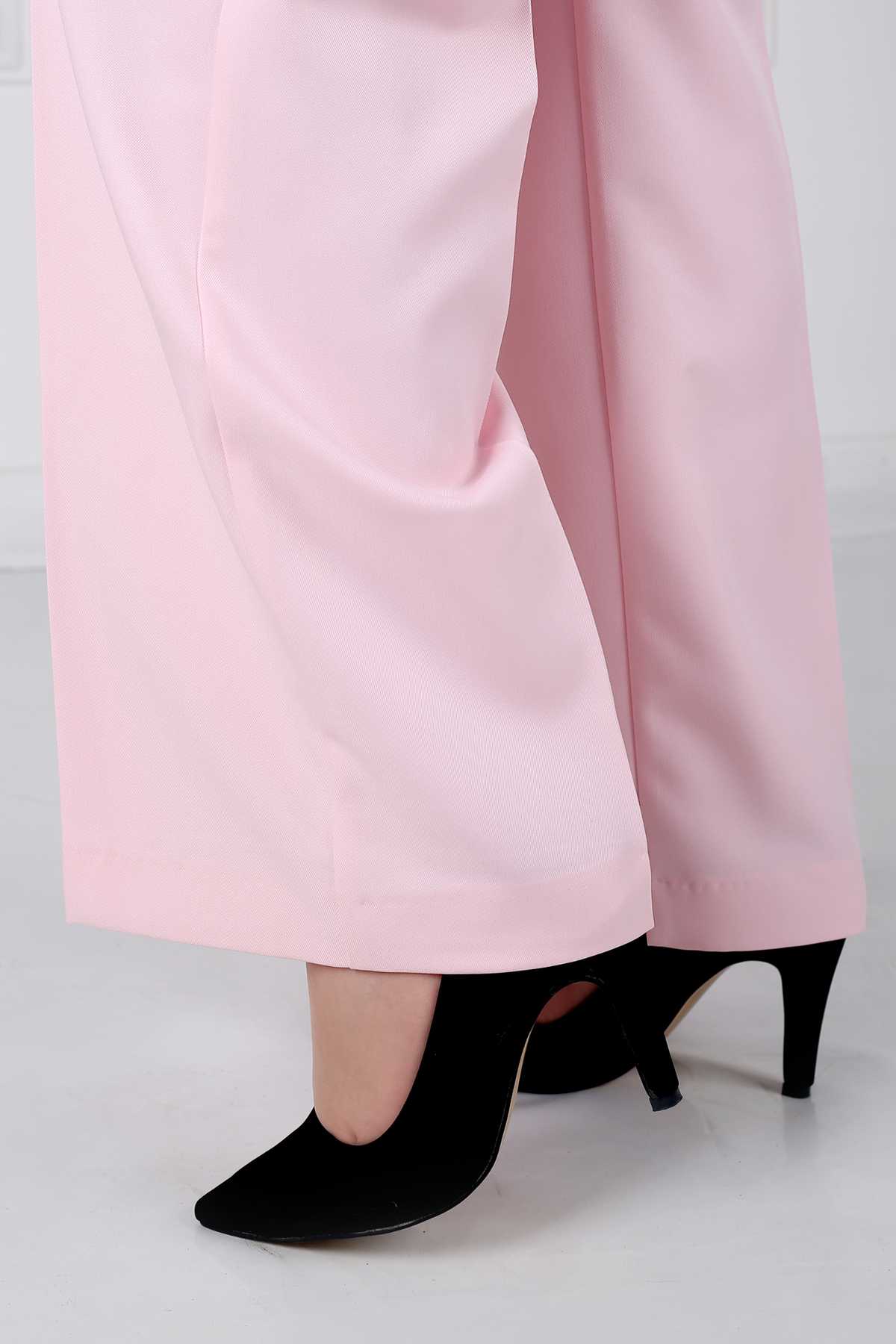 Pantalon Femme - Classique Large - Gabardine Tailleur