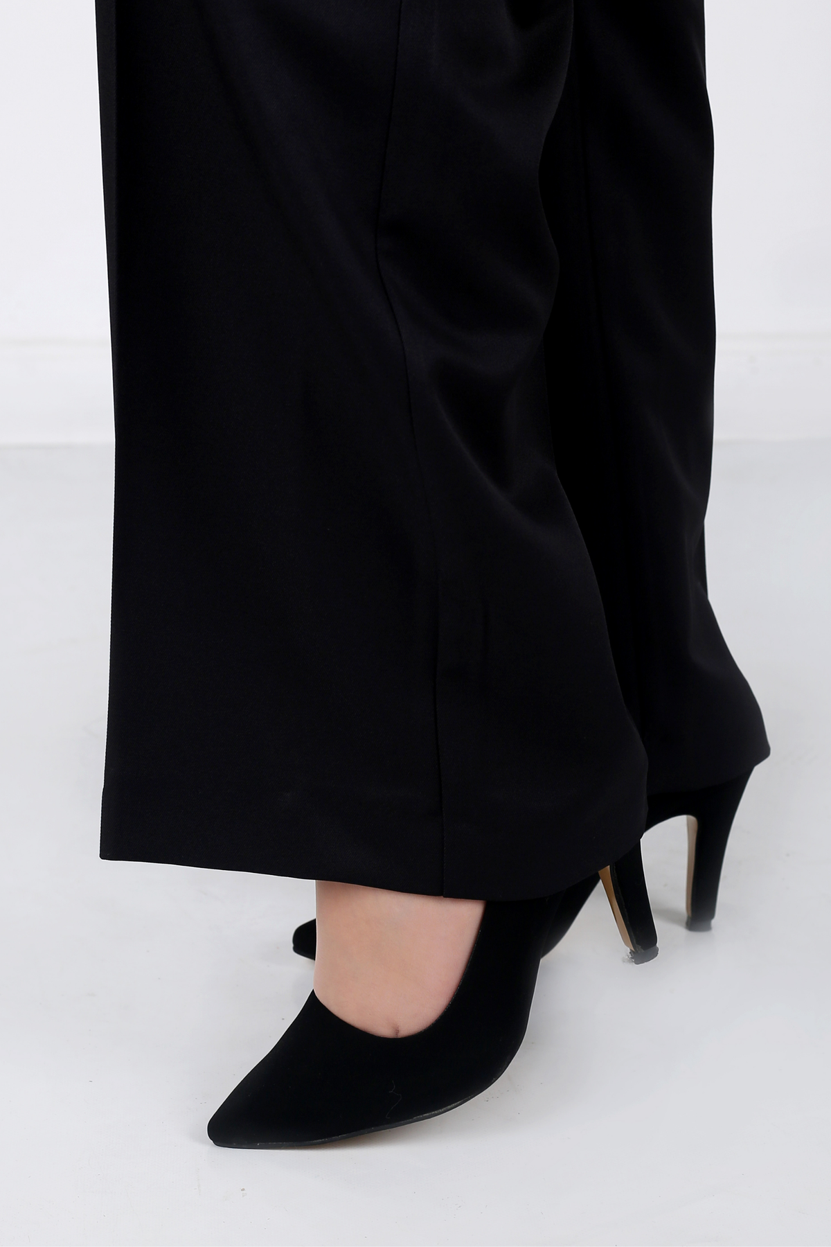 Pantalon Femme - Classique Large - Gabardine Tailleur