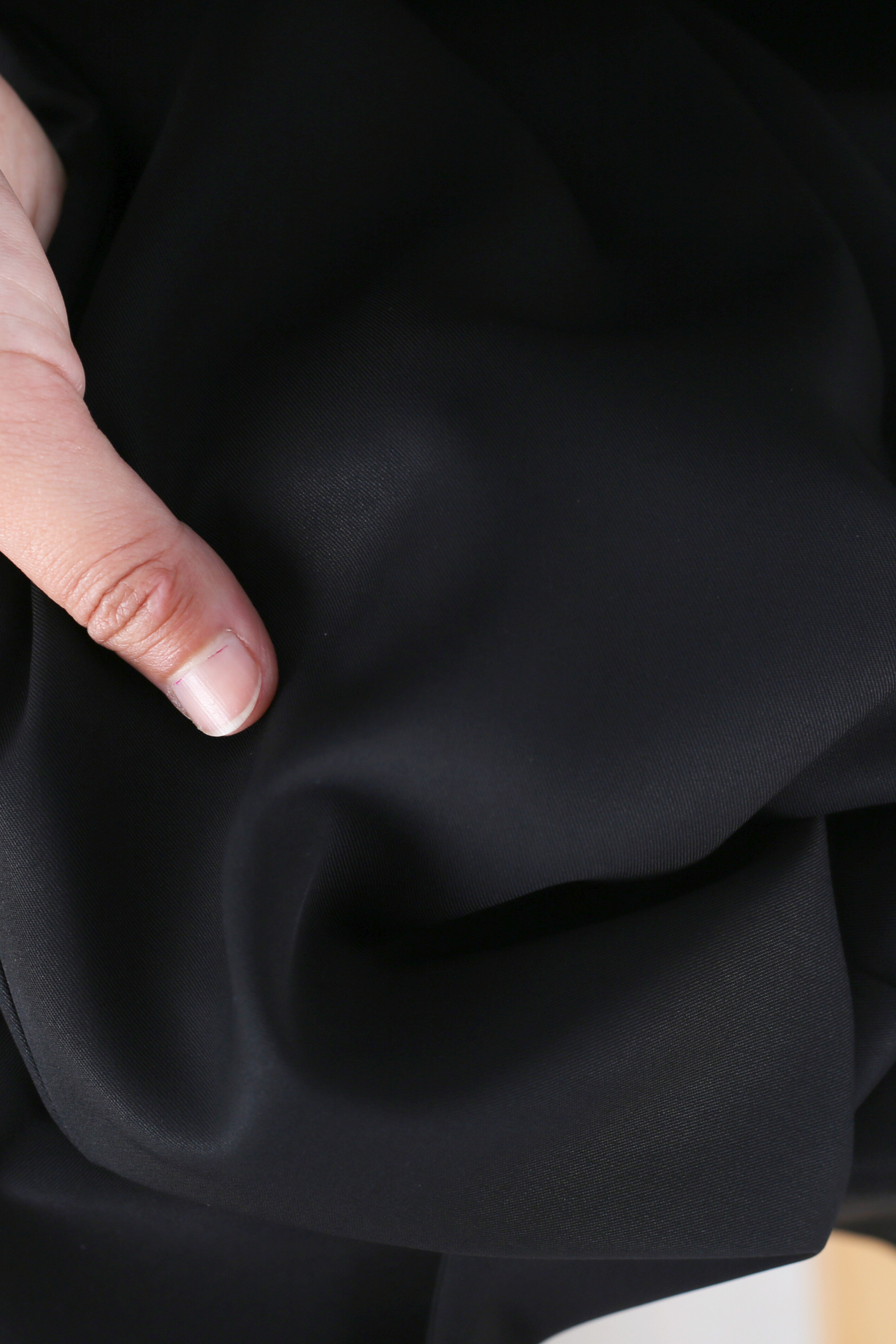 Pantalon Femme - Large Taille Haute - Crêpe Prada