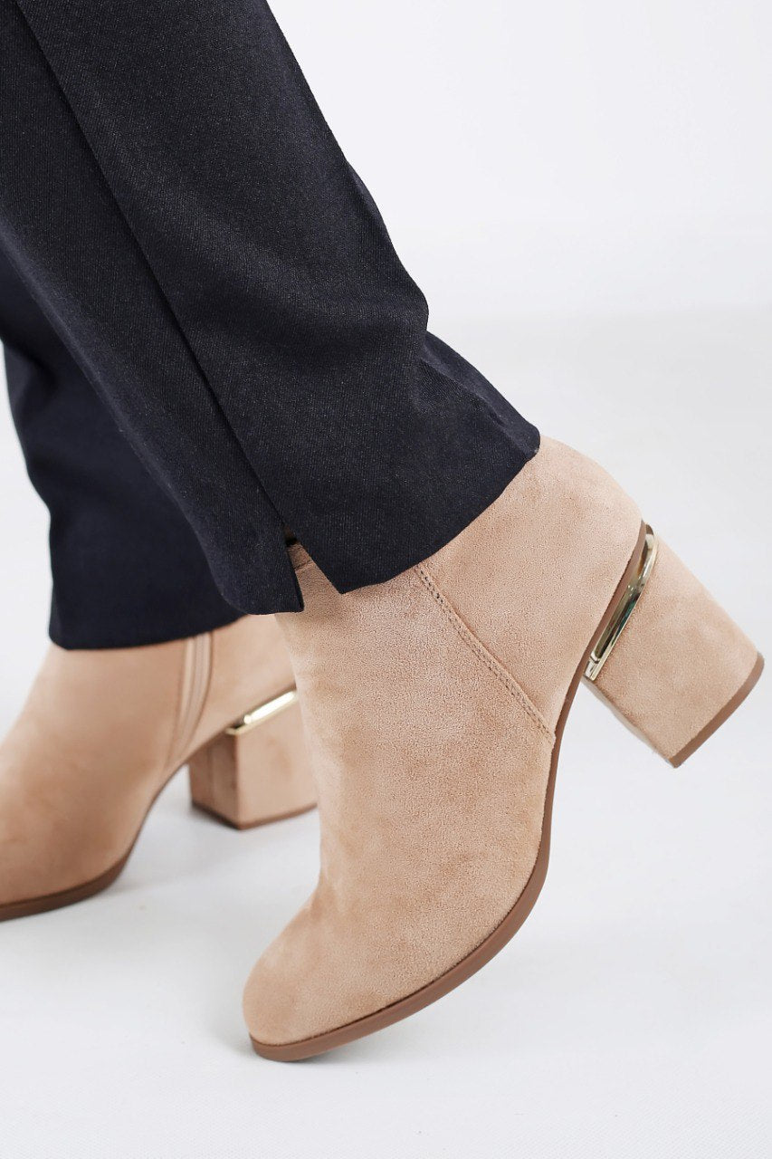 Pantalon Femme - Classique à Fentes - Flanelle