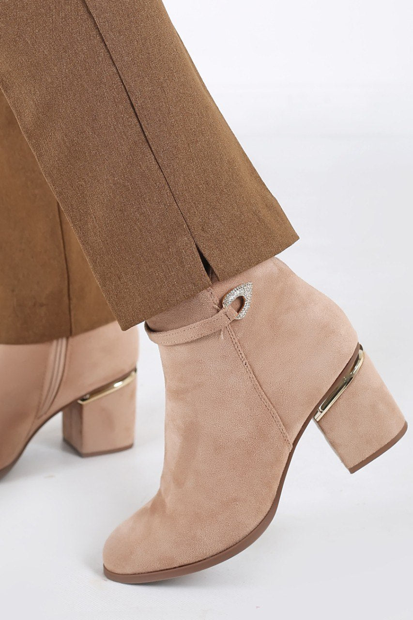 Pantalon Femme - Classique à Fentes - Flanelle
